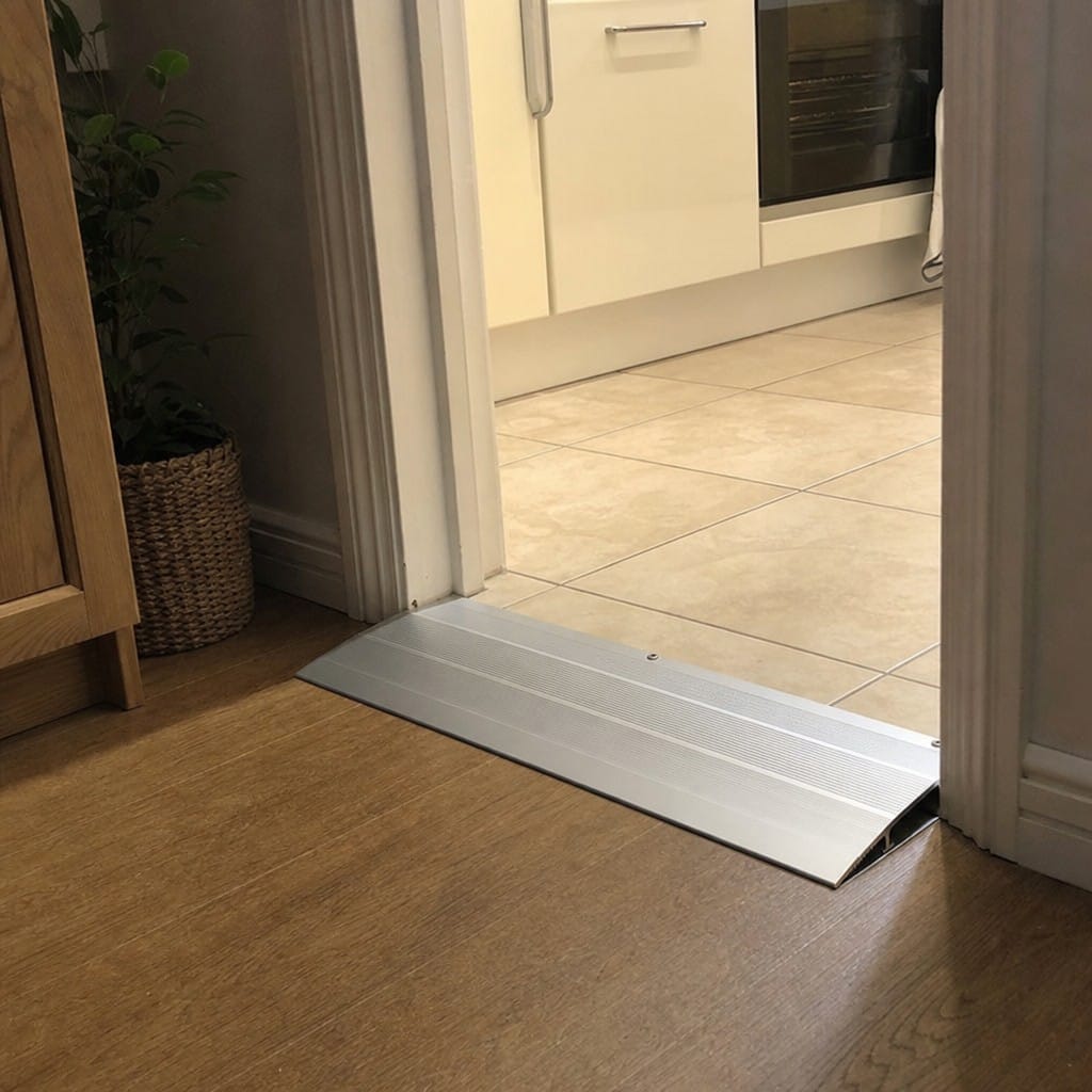 Customer photo review of Aluminium Floor Ramp 10mm 12mm Anodised Vehicle Access Transition
