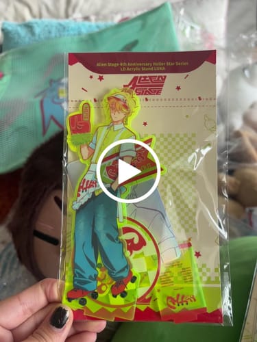 Customer video review of 【Pre-Order】Alien Stage - 4th Anniversary - Roller Star Series - LD Acrylic Stand