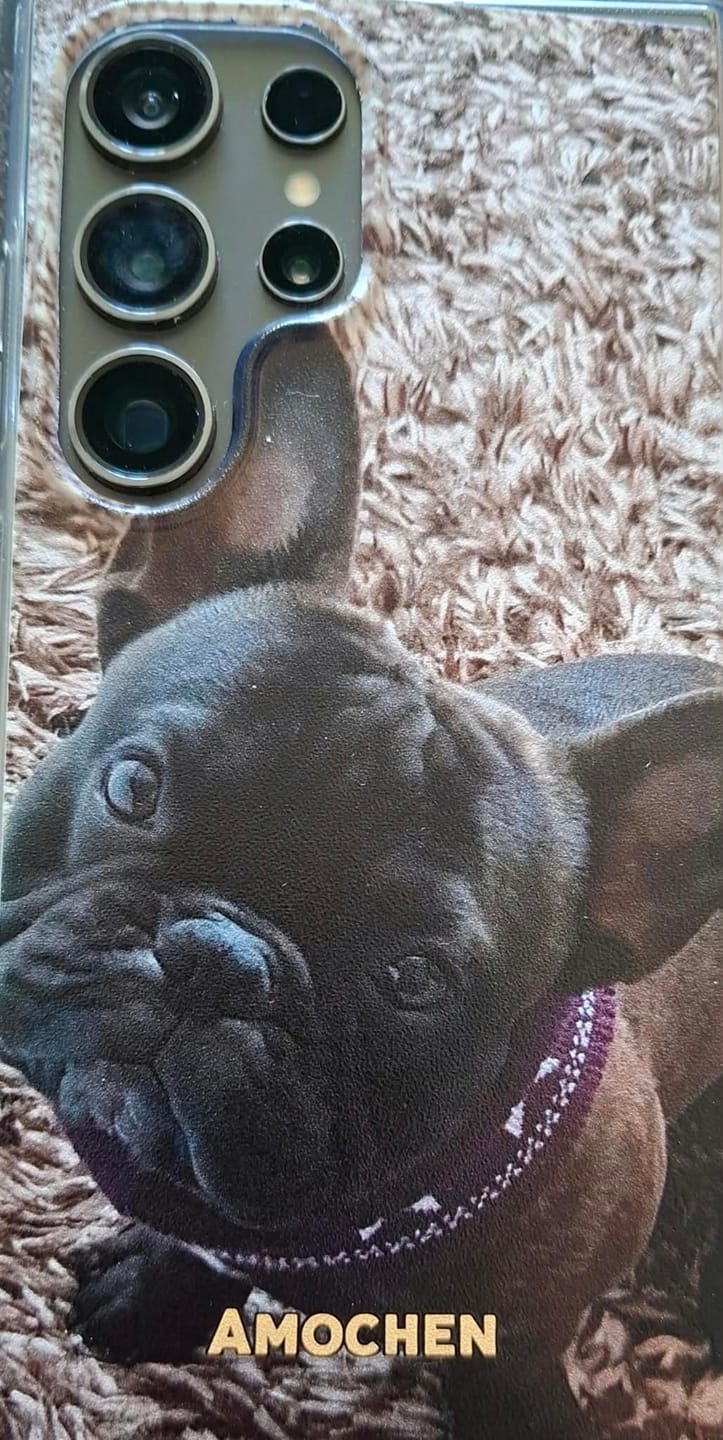 Customer photo review of Personalisierte Handyhülle - Eigenes Foto mit Hund