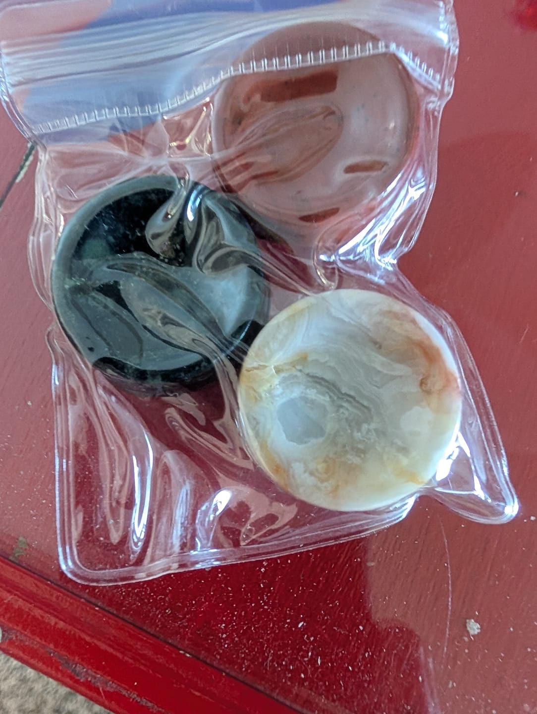 Customer photo review of Mini Crystal Sphere Base