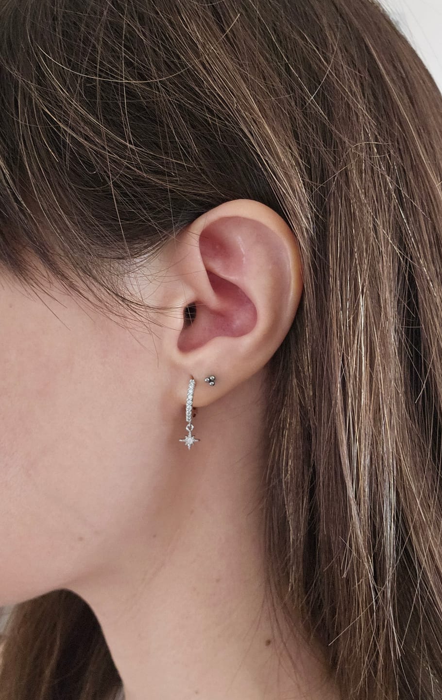 Customer photo review of Pendientes Galaxia