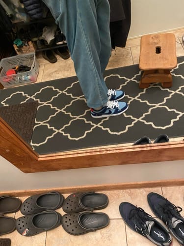 Customer photo review of Air Jordan 4 Military Black