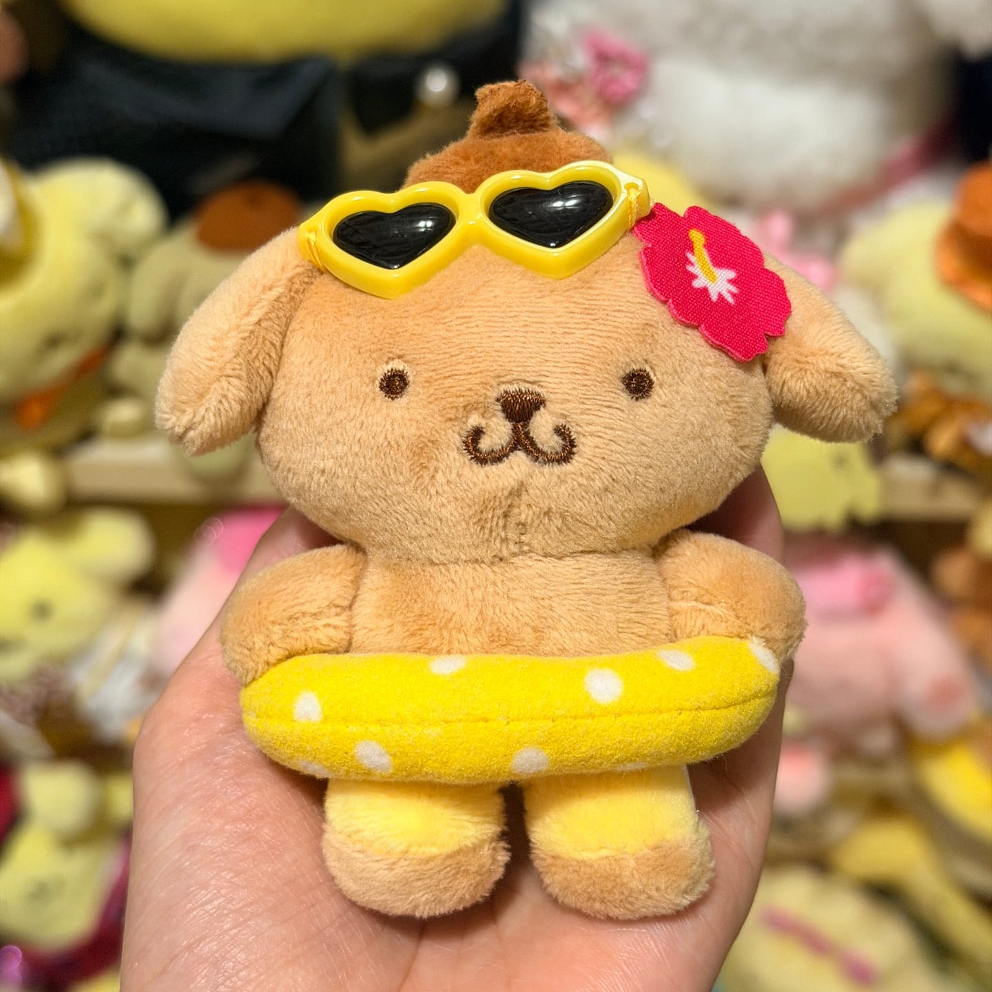 Customer photo review of [Olive Young x Sanrio] 10X10 Sanrio Character Tanning Doll Keyring