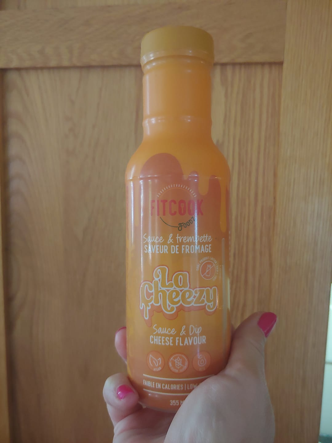 Customer photo review of La Cheezy - Sauce à saveur de fromage