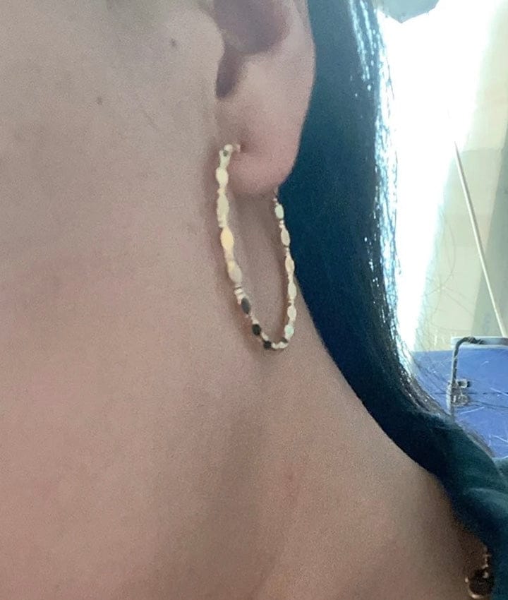 Customer photo review of Lowelle Earrings