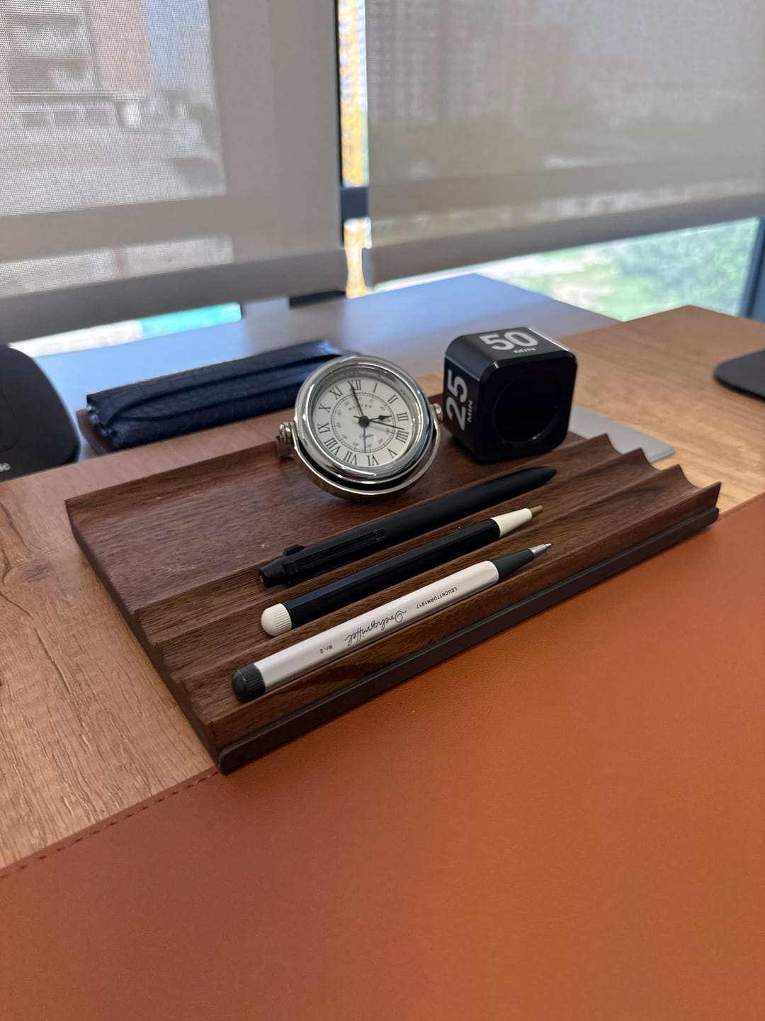Customer photo review of EXHIBIT DESK ORGANIZER