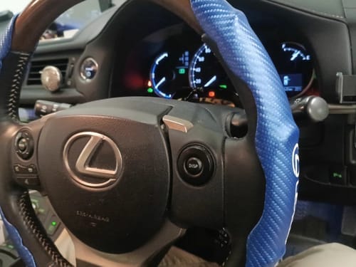 Customer photo review of Paar Lenkrad Style Hüllen