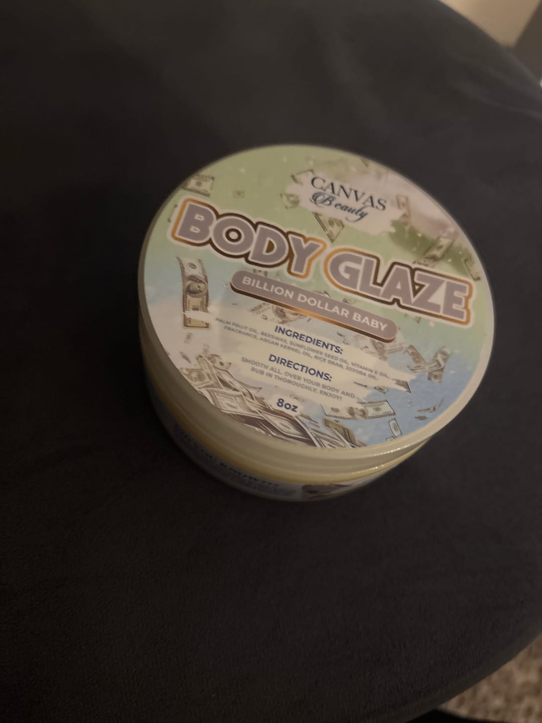 Customer photo review of BODY GLAZE: BILLION DOLLAR BABY