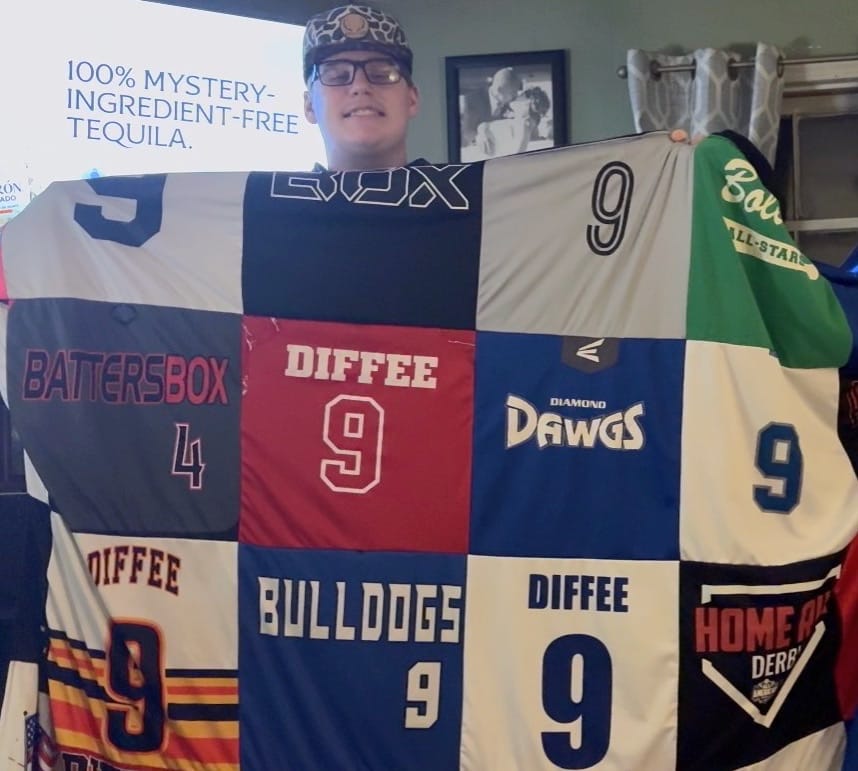 Customer photo review of Project Repat T-Shirt Quilt