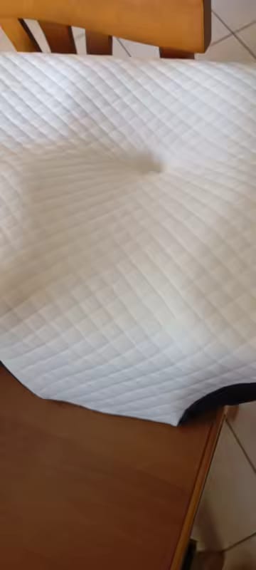 Customer photo review of Ergonomic Memory Foam Cervical Pillow