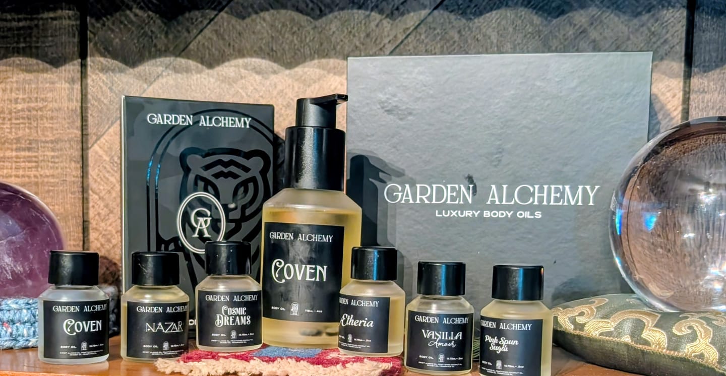 Customer photo review of COVEN BODY OIL