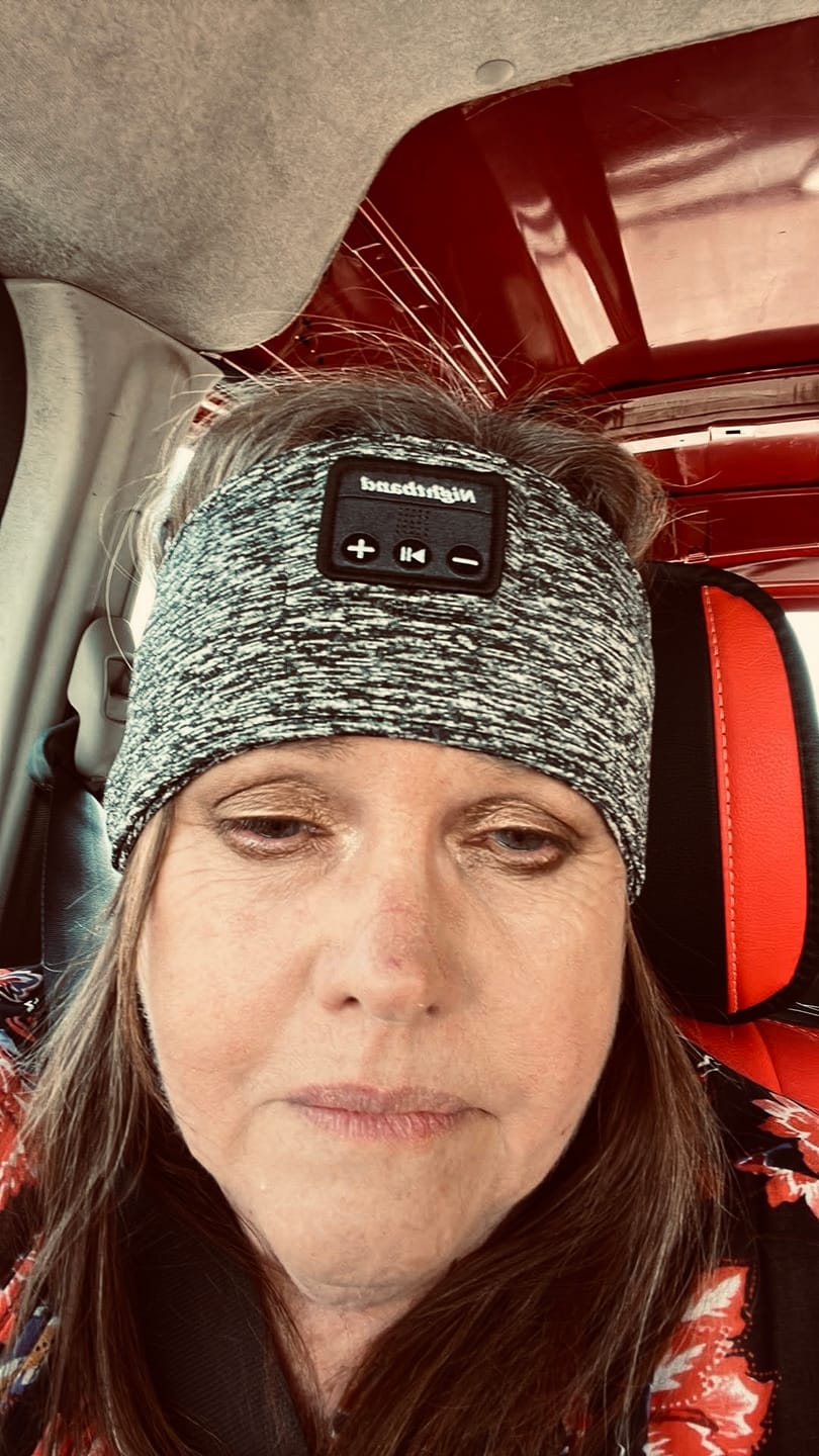 Customer photo review of Nightband™ - Bluetooth Sleeping Headband