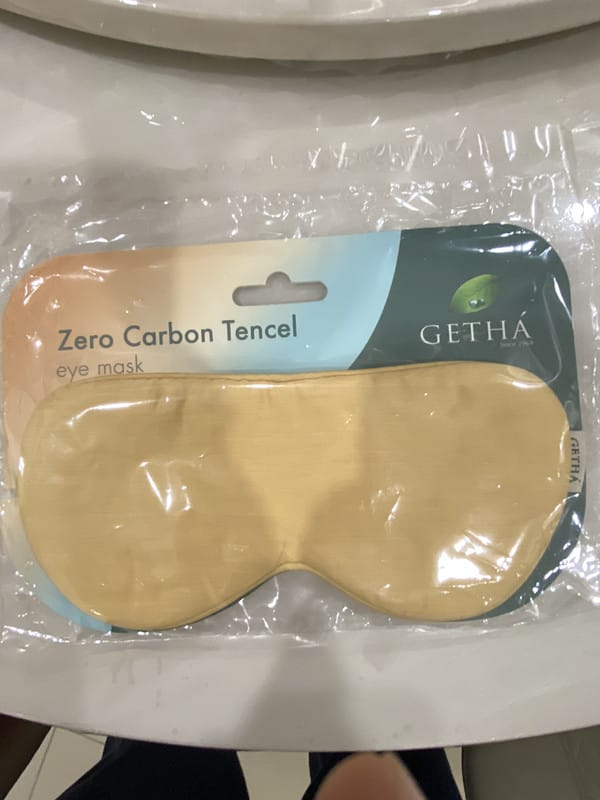 Customer photo review of Zero Carbon TENCEL™ Eye Mask