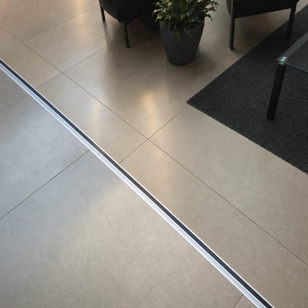 Customer photo review of Commercial Movement Joint 15mm Aluminium Santoprene BS5385