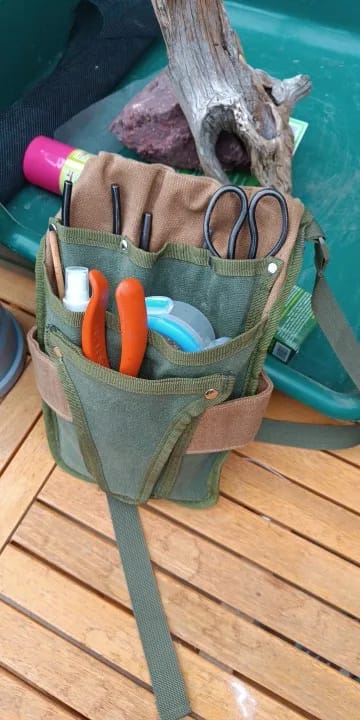 Customer photo review of Tablier de Charpentier