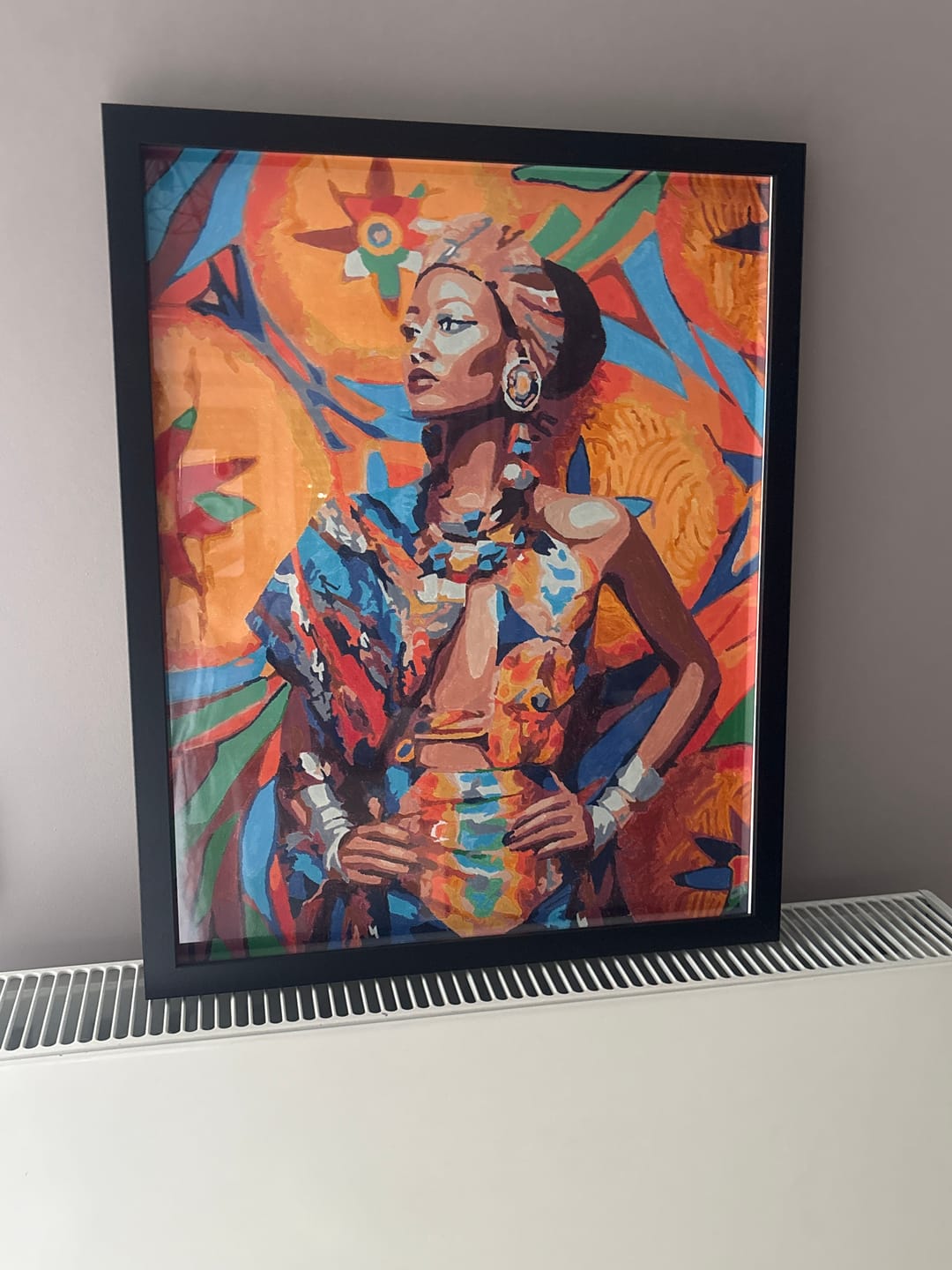 Customer photo review of Femme Africaine traditionnelle