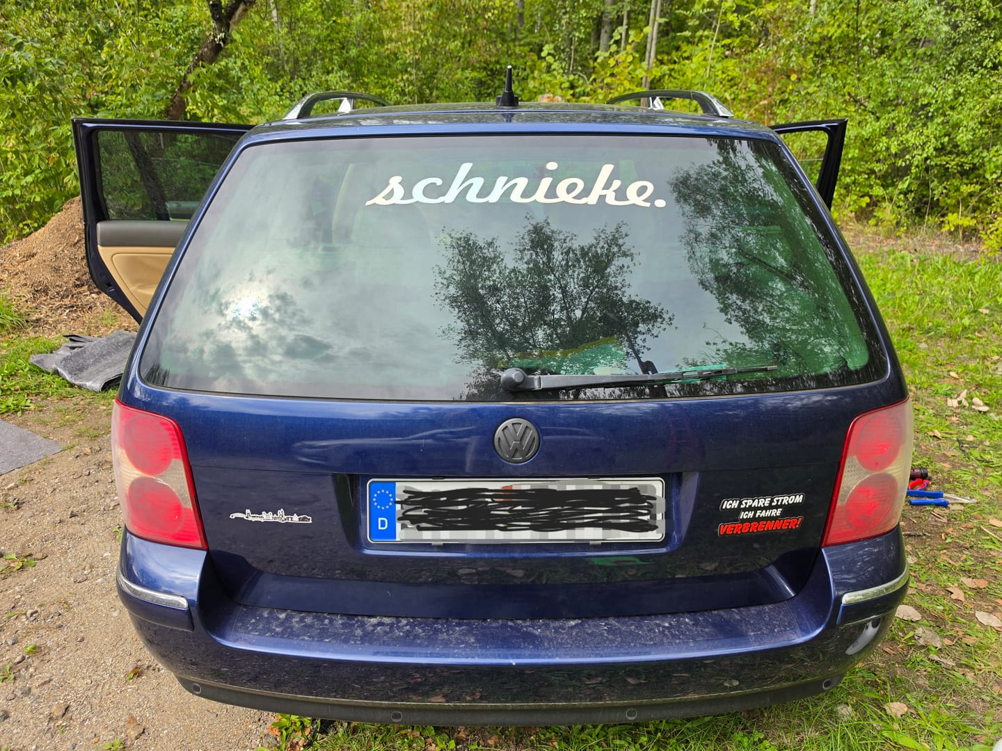 Customer photo review of Heckwischer Echtglas Stopfen | VW Volkswagen