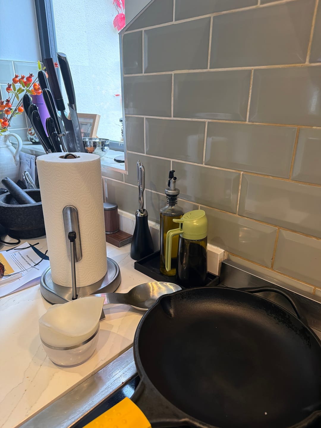 Customer photo review of 2 in 1 Oil Dispenser