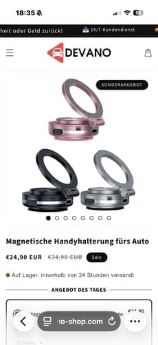 Customer photo review of Devano - Personalisierbares Lendenstützkissen gegen Schmerzen