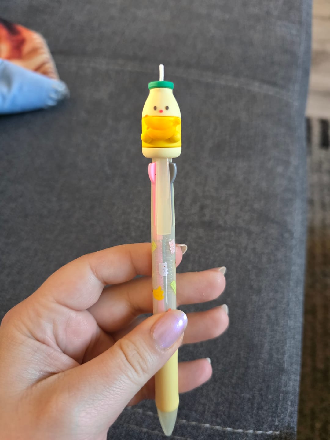 Customer photo review of BANANA MILK 3-COLOR MULTI PEN