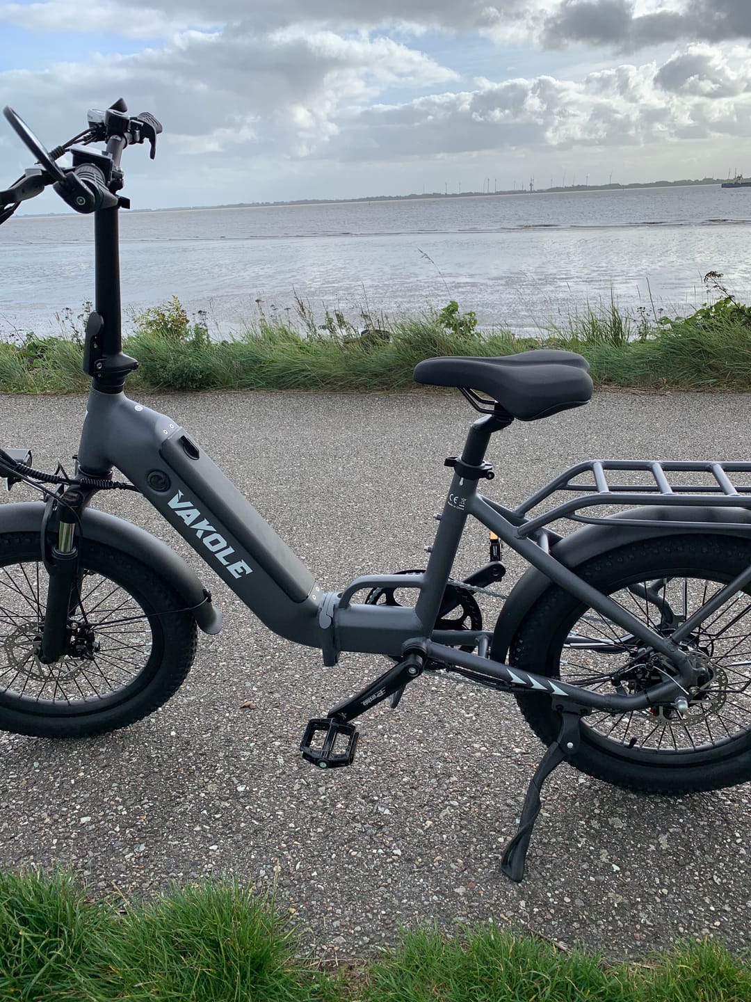 Customer photo review of Vakole VT4 20" Foldable Compact Step-through E-bike (468Wh)