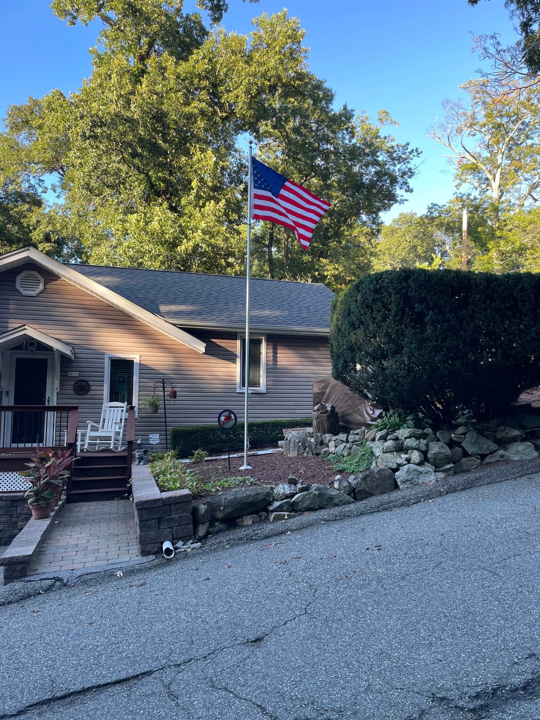 Customer photo review of 4' x 6' American Flag
