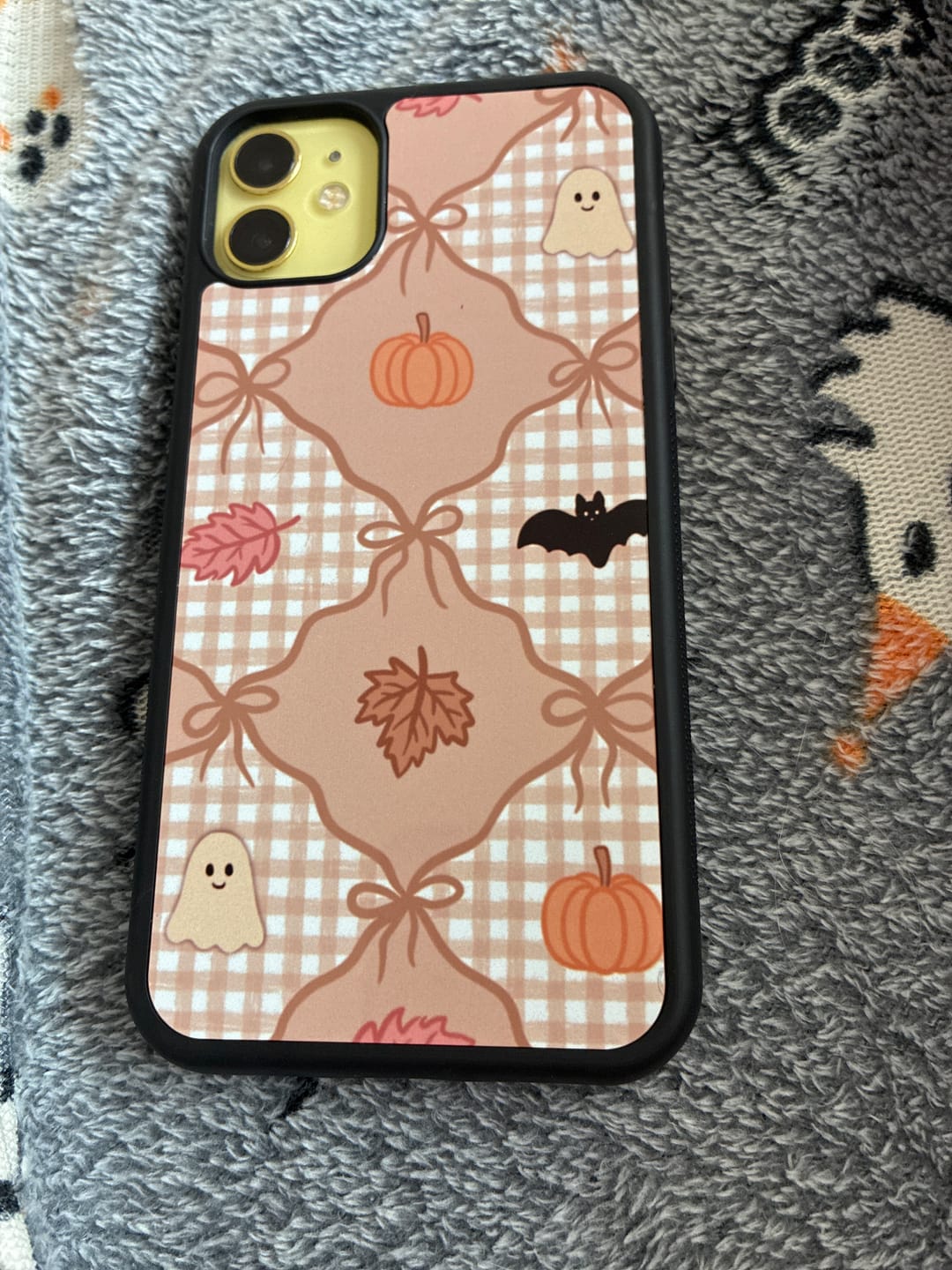 Customer photo review of Kryt - Halloween blanket