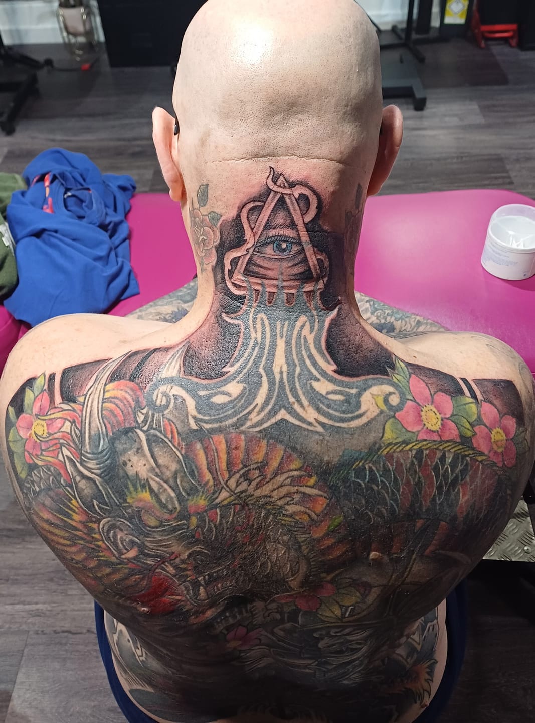 Customer photo review of TattooNumbx Numbing Cream (3 Pack)