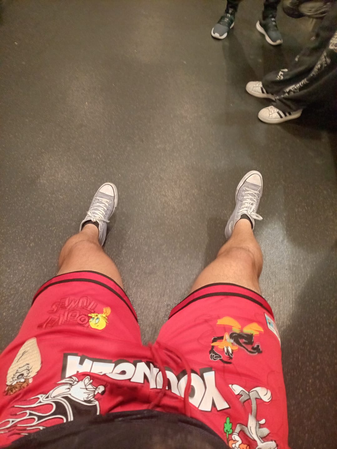 Customer photo review of 1071 - Looney Tunes Embroidered Patch Shorts