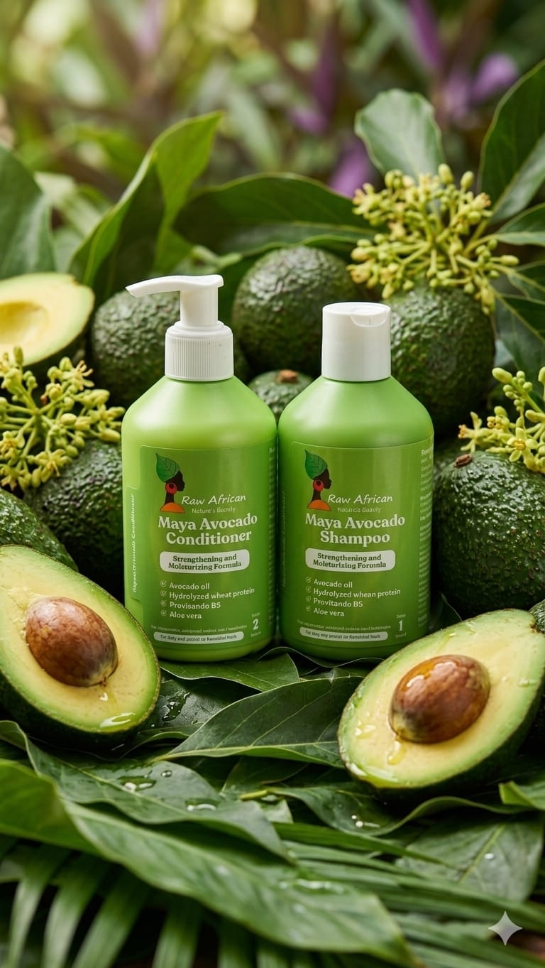 Customer photo review of Avocado shampoo and conditioner 300ml