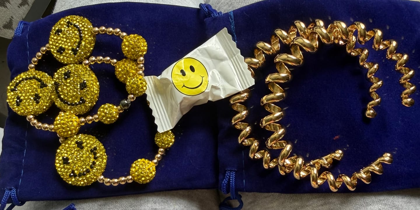 Customer photo review of ONION RING BRACELETS
