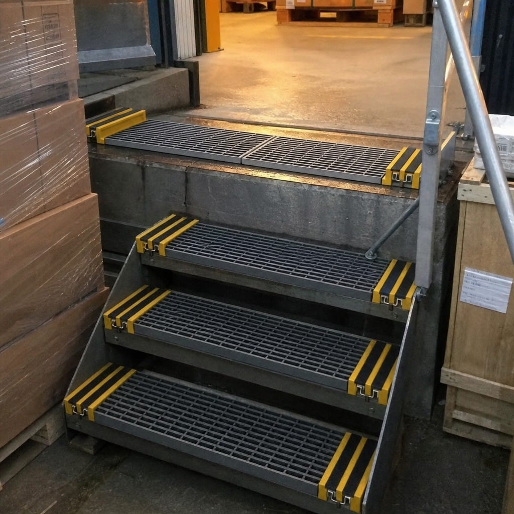 Customer photo review of GRP Grating Accessory 25mm 38mm 50mm Secure Installation
