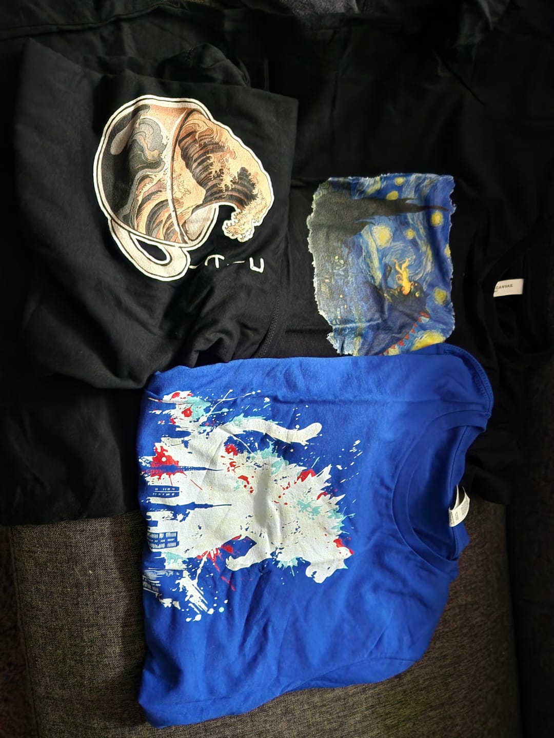 Customer photo review of Founders Of Chaos Kyattojira Womens Tee
