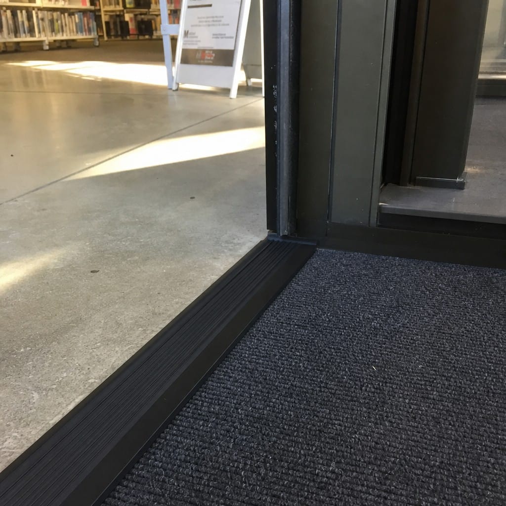 Customer photo review of Commercial Aluminium Naptrim 40mm 5mm Gauge 8 Finishes