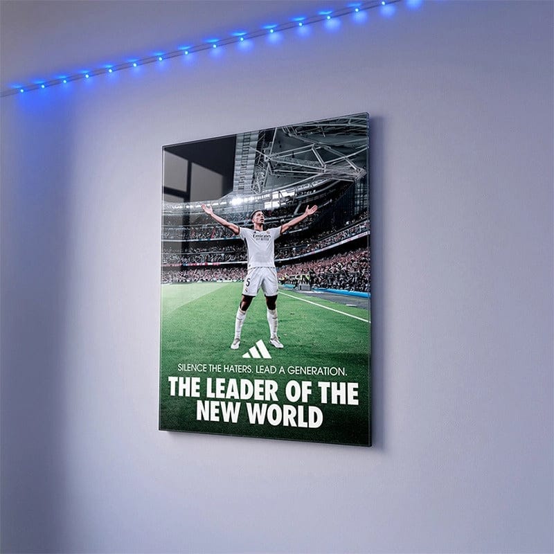 Customer photo review of Jude Bellingham 'Leader Of The New World' Poster