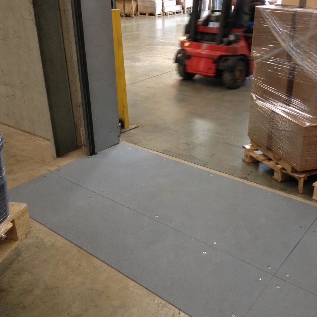 Customer photo review of Anti-Slip GRP Sheet 5mm R13 Gritted Floor Panel - 3 Sizes, 3 Colours