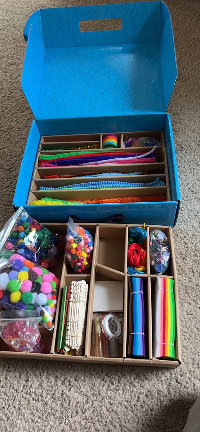 Customer photo review of Deluxe Craft Chest