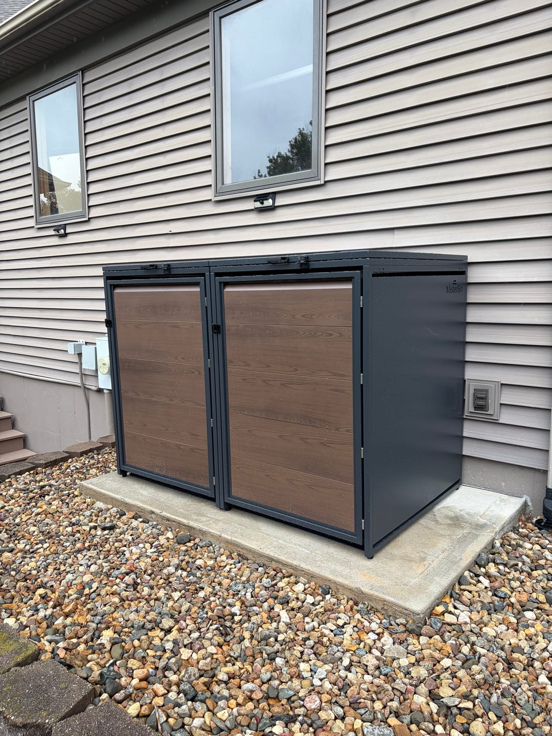 Customer photo review of MisterBin® Garbage Bin Enclosure