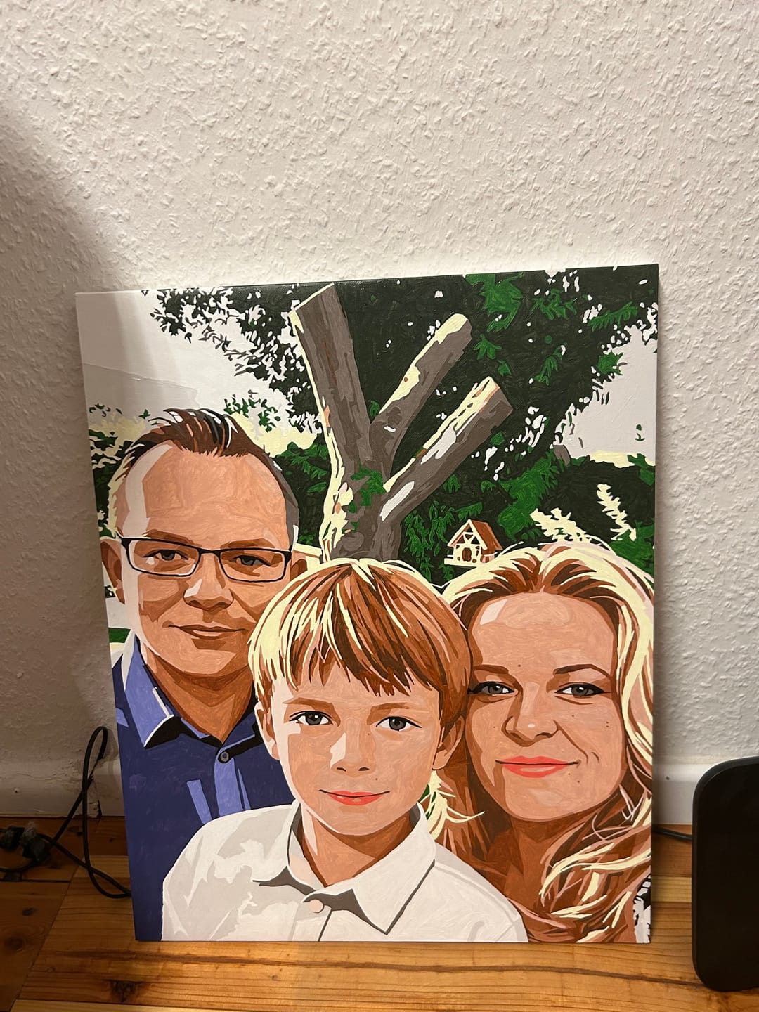 Customer photo review of Malen nach Zahlen - Dein Wunschmotiv