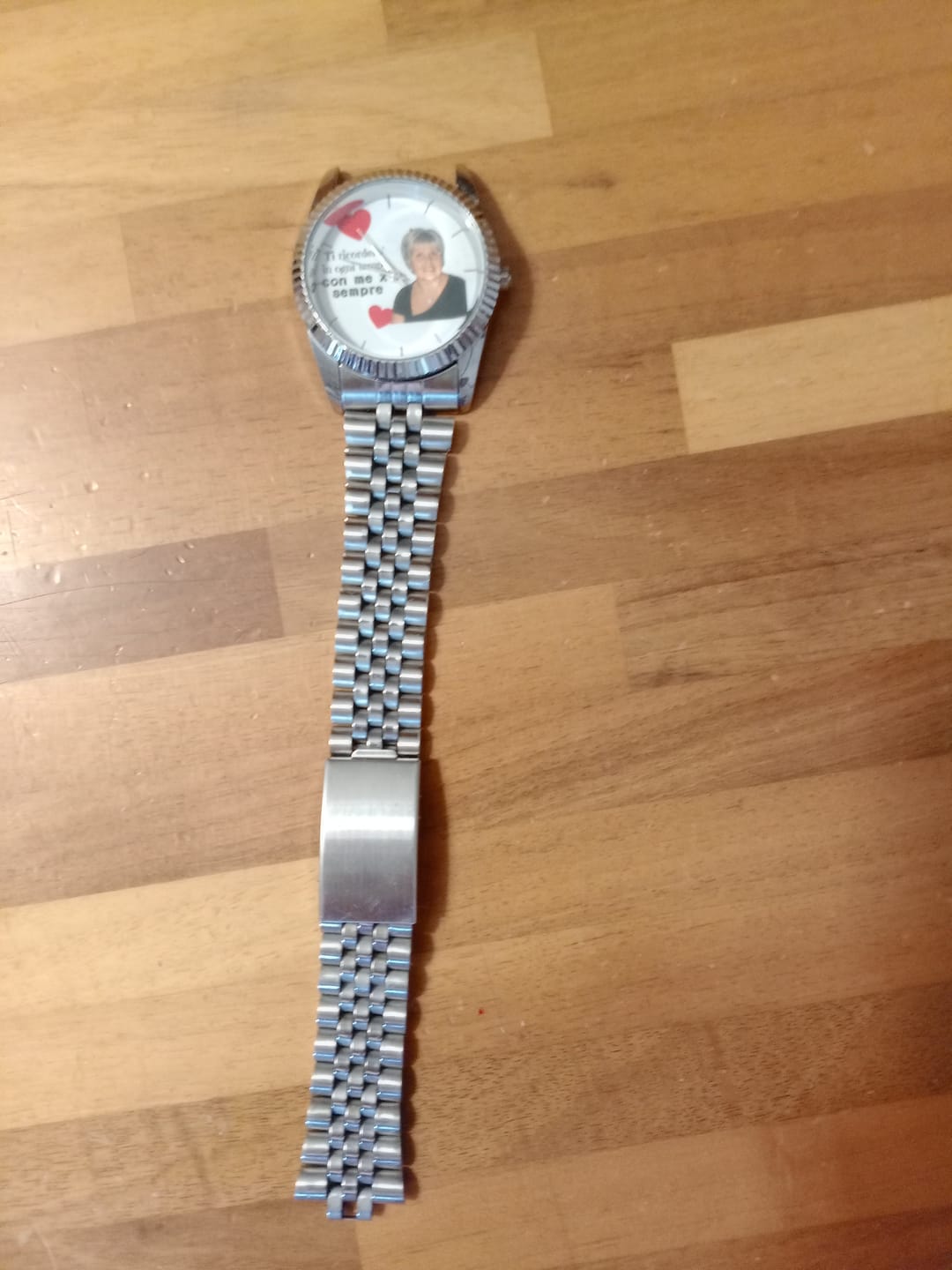 Customer photo review of Orologio Eternity – Un ricordo da custodire per sempre ❤️
