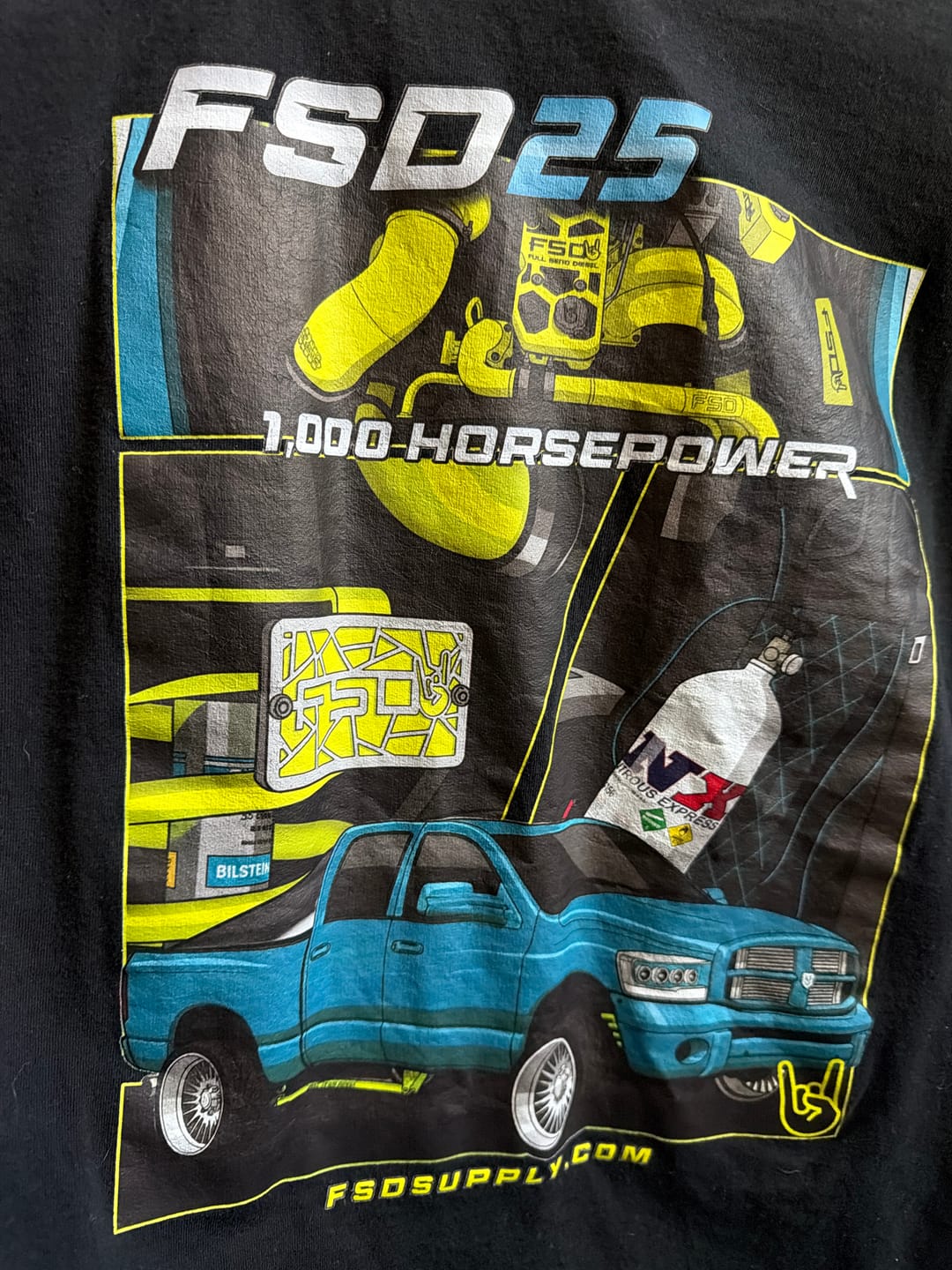 Customer photo review of FSD25 Official Tee + 150,000 Bonus Entries