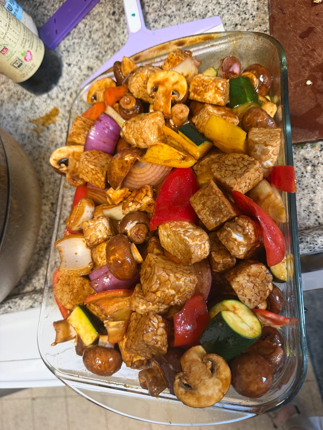 Customer photo review of Traditional Tempeh Block