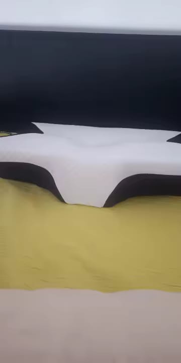 Customer photo review of Ergonomic Memory Foam Cervical Pillow