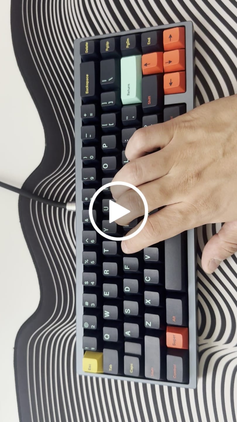 Customer video review of CHERRY MX Nixie Dry Linear Switch (10PCS)