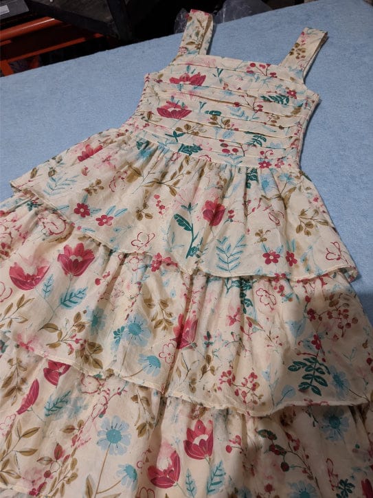 Customer photo review of Vestido para niña - Georgina Flores