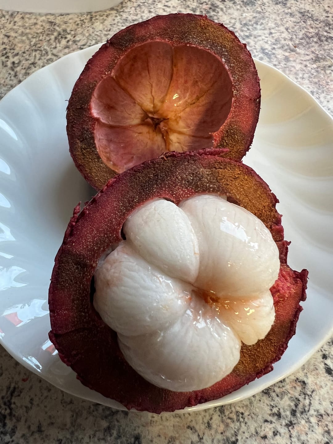 Customer photo review of Mangostan (Mangosteen) Sommeraktion %