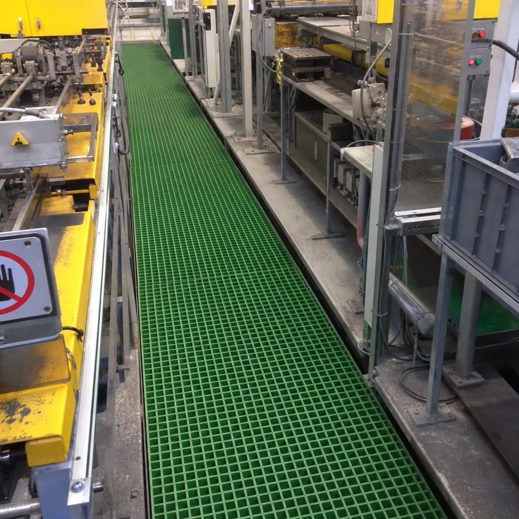 Customer photo review of GRP Grating Panels 38mm – Anti-Slip Fibreglass Floor Grating | Multiple Sizes & Colours