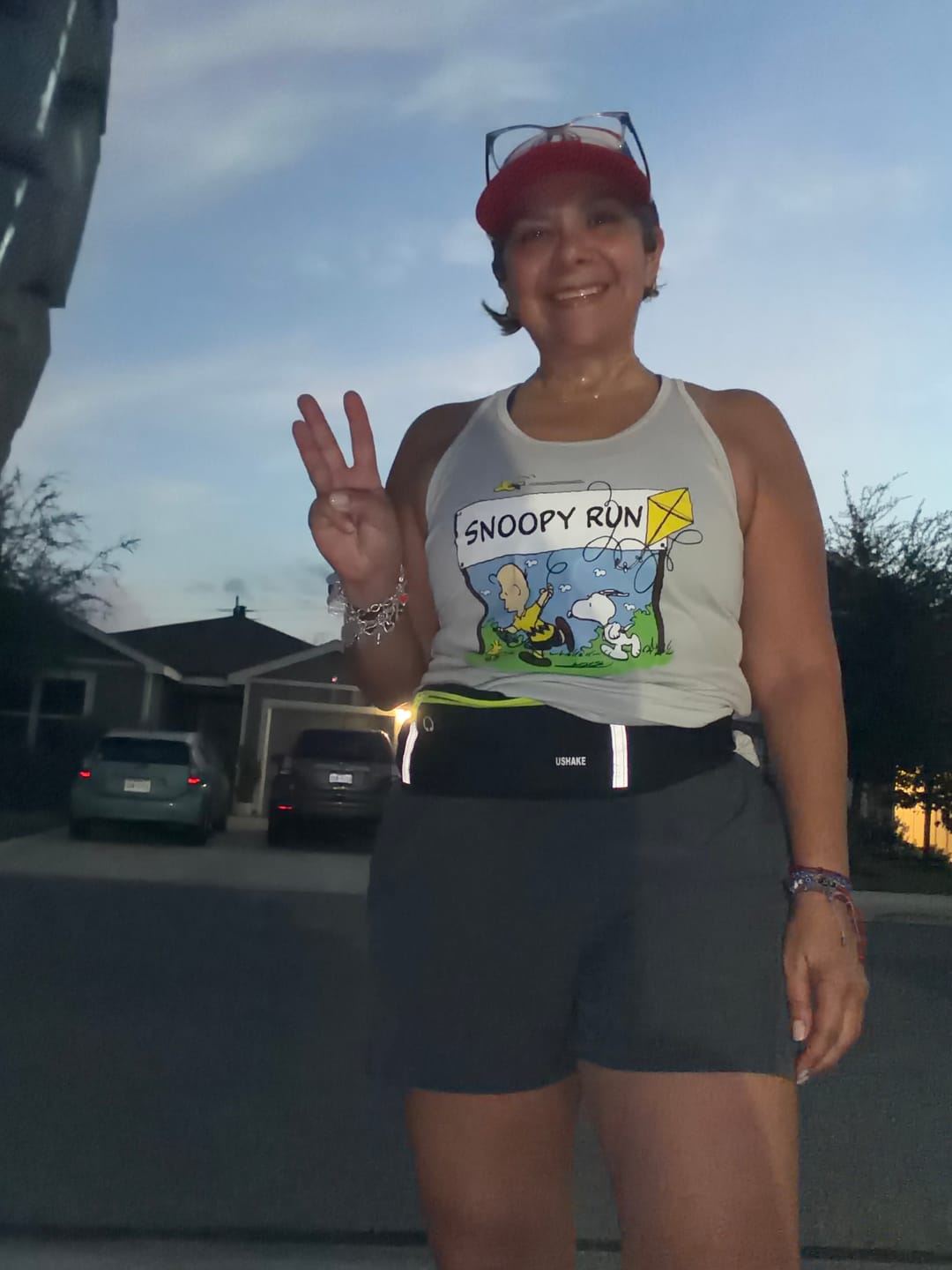 Customer photo review of Snoopy Run 5K/10K/13.1 🏃