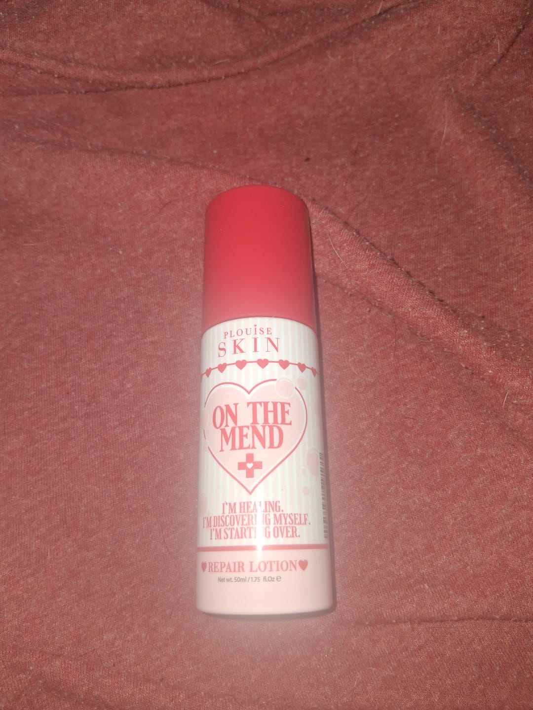 Customer photo review of On The Mend Skin Barrier Repair Lotion
