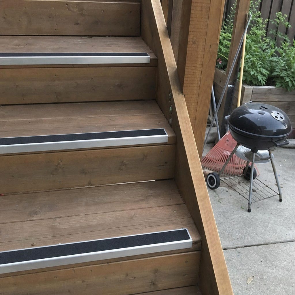 Customer photo review of PVC Stair Nosing Inserts 38mm & 50mm | 2mm or 3.4mm | Sold Per Metre, 14 Colours